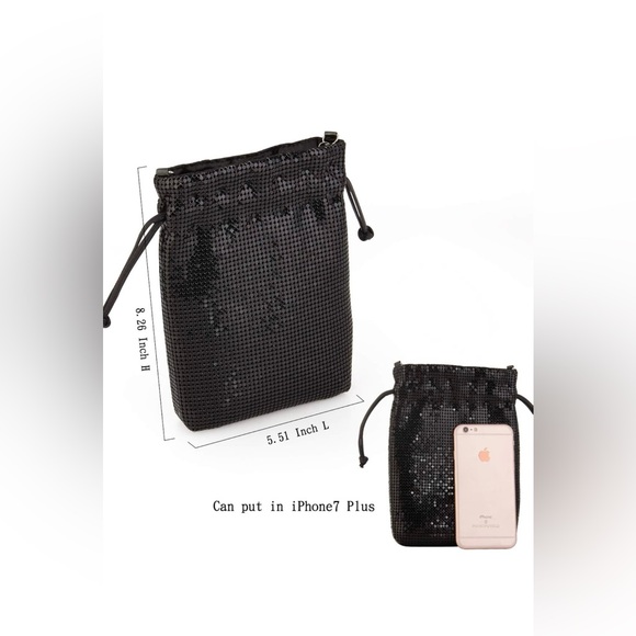 Medal Mesh Crossbody Bag - Picture 2 of 6